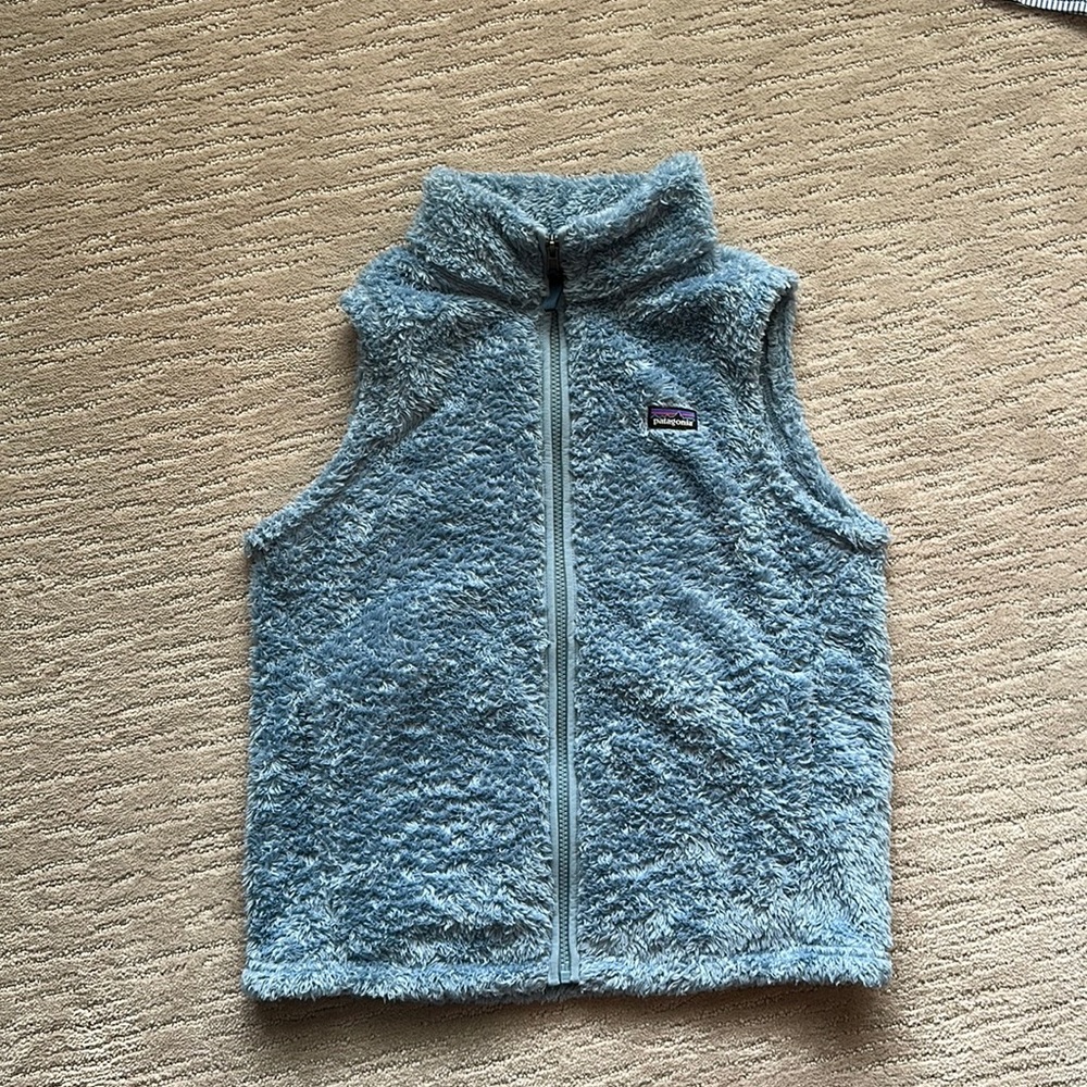 Patagonia fuzzy vest